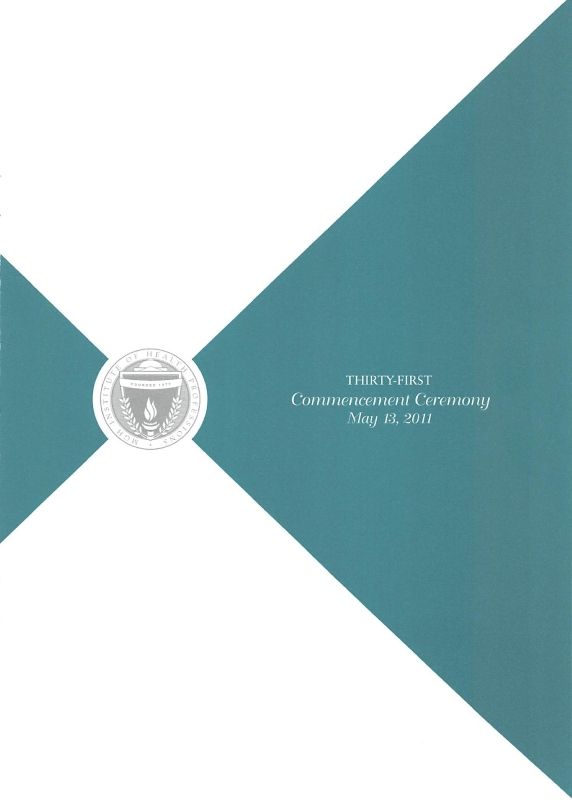 31st Commencement Ceremony May 13, 2011