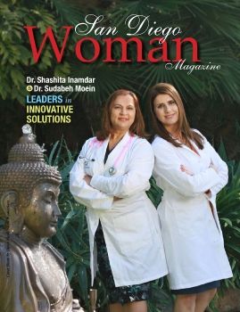 Dr. Sudabeh Moein Cover and Woman of Distinction