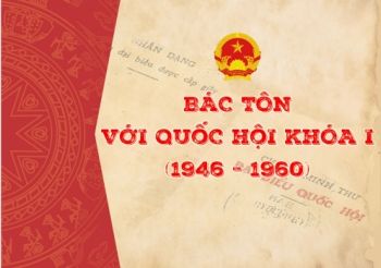 BAC TON VOI QUOC HOI KHOA I (1946 - 1960)