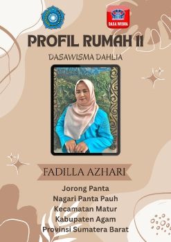 TP-PKK NAGARI PANTA PAUH_JORONG PANTA_DASAWISMA DAHLIA_RUMAH 11