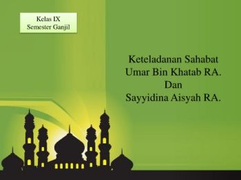 E-Book Keteladanan Umar dan Aisyah