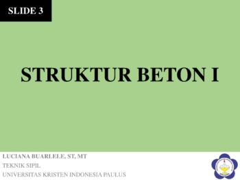 STRUKTUR BAJA I