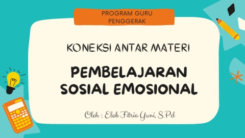 KONEKSI ANTAR MATERI