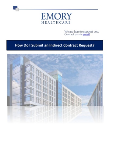 How Do I Submit a Procurement Contract Request EHC