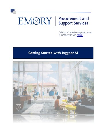 Getting Started with Jaggaer AI