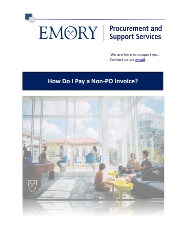How Do I Pay a Non-PO Invoice