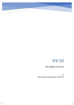 IPA SD Rahma