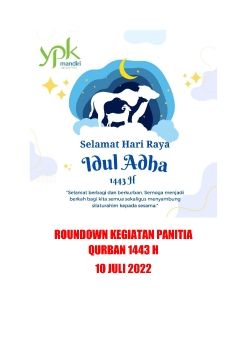 ROUNDOWN KEGIATAN