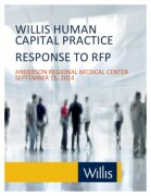 Willis Response to RFP for Anderson Regional Medical Center