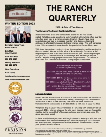 2023 Winter - The Ranch Quarterly