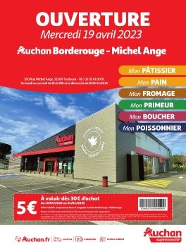 AUCHAN SUPERMARCHE MICHEL ANGE