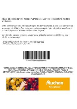 Auchan Bar le Duc