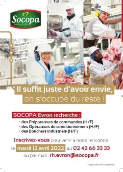 SOCOPA - RECRUTEMENT EVRON