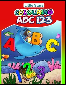 Little Stars Colouring ABC 123_