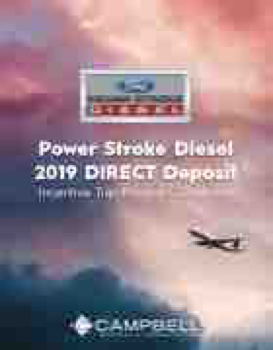 Power Stroke Diesel 2019 DIRECT Deposit