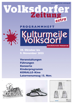 Volksdorfer Zeitung extra Kulturmeile Oktober 2025