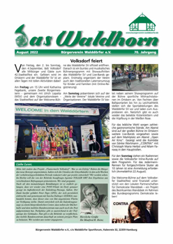 Das Waldhorn August 2022