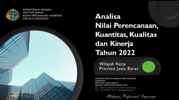 Analisa Nilai Perencanaan, Kuantitas dan Kualitas Kanwil Provinsi Jawa Barat