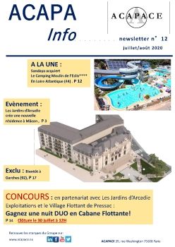 Newsletter ACAPAinfo Juillet Août 2020