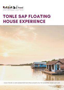 Tonle Sap floating house