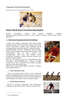 Materi 1 PJOK XI-1 Pel-kes (Bola Basket)