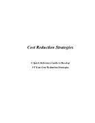 Cost Reduction Strategies