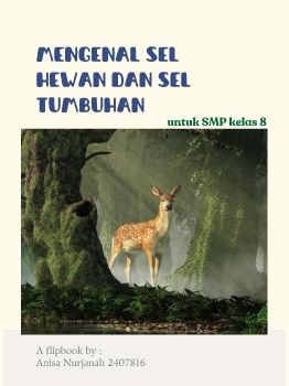 sel tumbuhan dan hewan - flipbook anisa nurjanah