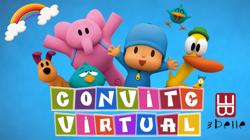 Convite digital Pocoyo