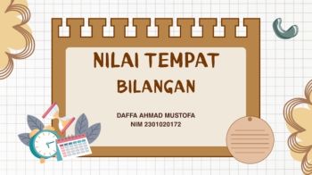 nilai tempat bilangan