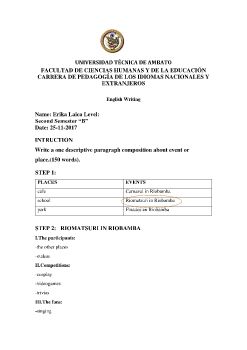 ERIKA LAICA_DESCRIPTIVE PARAGRAPH