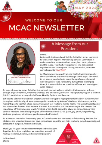 MCAC May 2024 newsletter