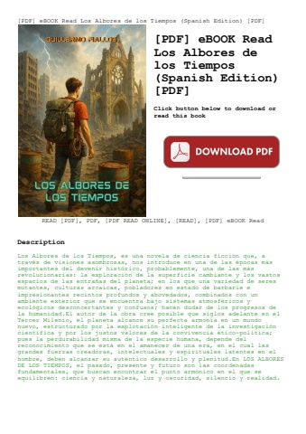 [pdf] ebook read los albores de los tiempos (spanish edition) [pdf]