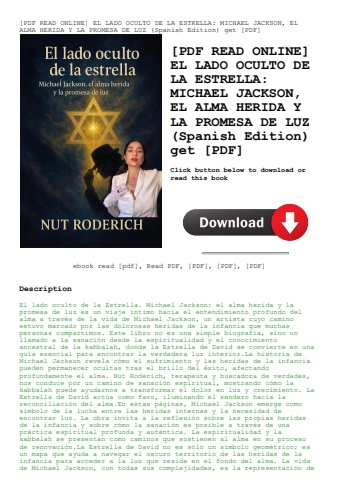 [pdf read online] el lado oculto de la estrella michael jackson  el alma herida y la promesa de luz