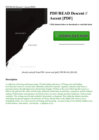 pdfread descent  ascent [pdf]