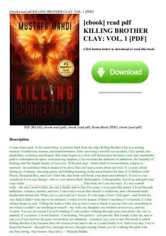 [ebook] read pdf killing brother clay vol