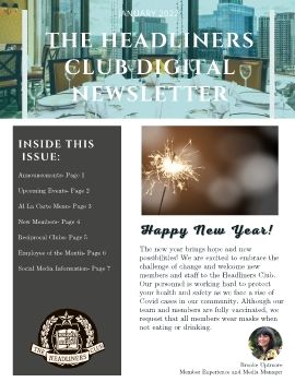 January 2022 Digital Newsletter