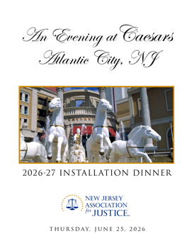 NJAJ Installation Dinner 2025