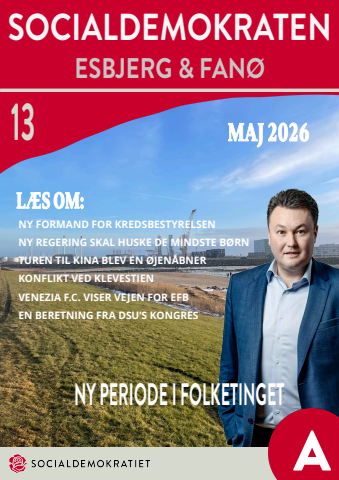 socialdemokraten esbjerg fanø maj2026