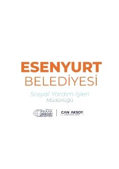 Sosyal İşler Müdürlüğü Faaliyet Raporu