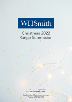 Ultimatum Christmas 2022 Catalogue - WH Smith