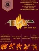 Ablaze annual magazine 2018