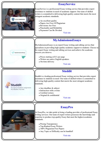exemplification essay help