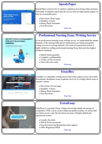 essay community service project