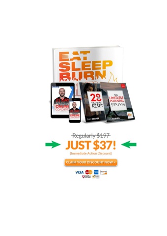 Eat Sleep Burn by Dan Garner Program eBook PDF Free Download
