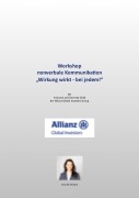 Angebot Allianz Global Investors von Yvonne de Bark