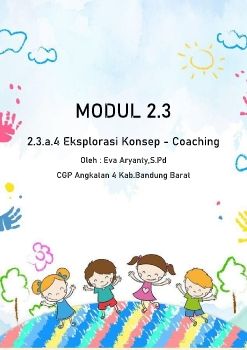 E-Book Flip PDF modul 2.3 Eksplorasi Konsep - Coaching