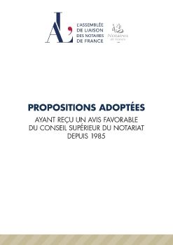 AL liste propo. adoptées depuis 1985.flip