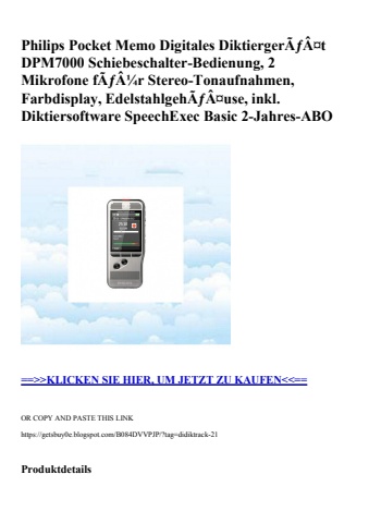 4458 philips pocket memo digitales diktiergerãƒâ¤t dpm7000 schiebeschalter-bedienung  2 mikrofone fãƒâ¼r
