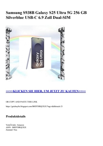 9014 samsung s938b galaxy s25 ultra 5g 256 gb silverblue usb-c 6