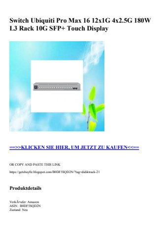 3997 switch ubiquiti pro max 16 12x1g 4x2